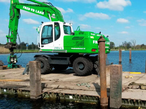 Aanleg Sonse Haven Fred van de Laar Grondbouw, Wegenbouw en Waterbouw uit Sint-Oedenrode