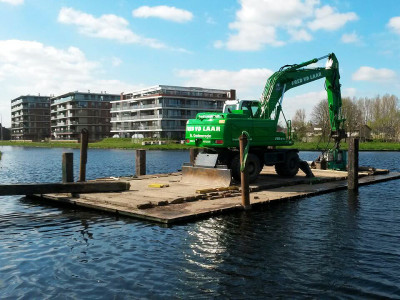 Aanleg Sonse Haven Fred van de Laar Grondbouw, Wegenbouw en Waterbouw uit Sint-Oedenrode