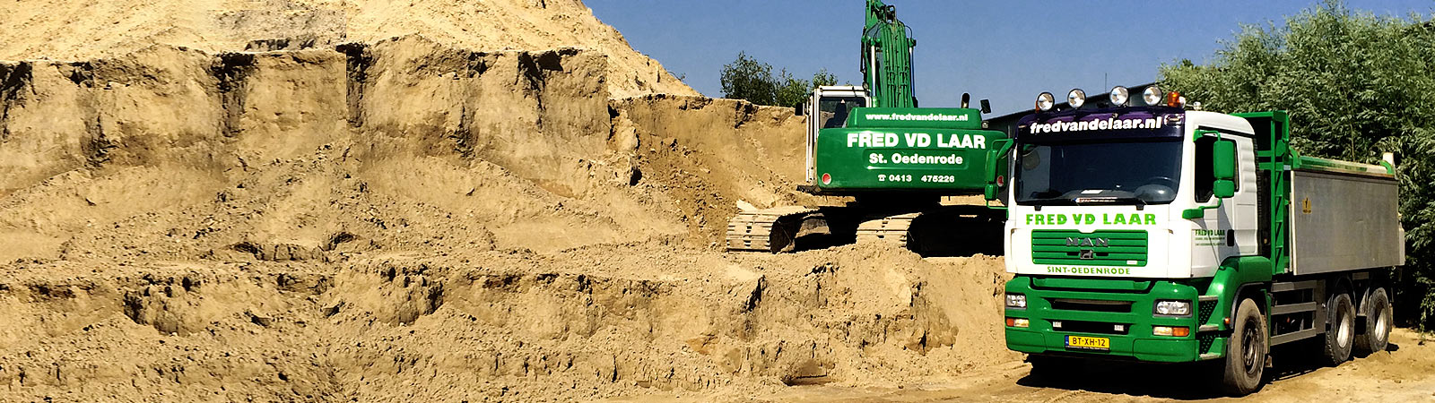 Bouwstoffen | Fred van de Laar Grond-, weg- en waterbouw uit Sint-Oedenrode